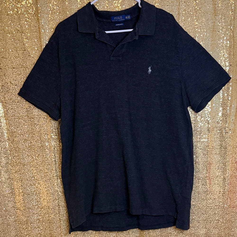 Polo by Ralph Lauren Men's Classic Dark Gray Polo